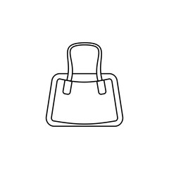 Obraz premium ladies handbag icon. Bags element icon. Premium quality graphic design. Signs, outline symbols collection icon for websites, web design, mobile app, info graphics