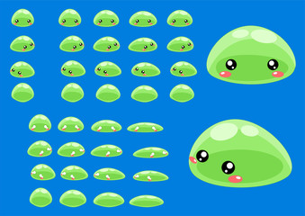 Cute Slime Game Character © pzUH