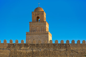 Minaret of The Grand Masjid of Al Qayrawan