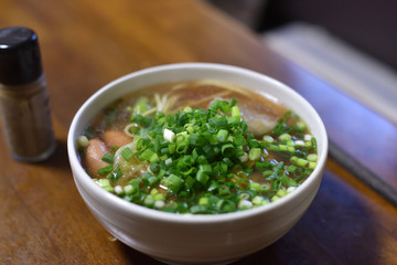 朝のラーメン