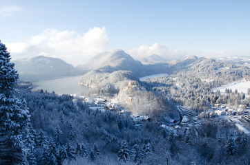 Obraz premium winter in bavaria