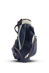 Golf bag isolated on white background