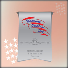 Banner National Freedom Day