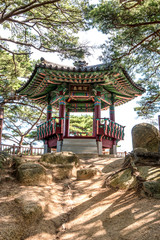 Yangyang's Hajodae pavilion, South Korea