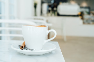 morning cup of coffee