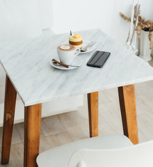 morning cup of coffee