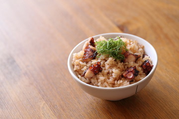 たこめし　Octopus mixed rice