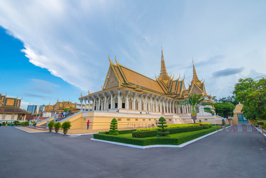 Throne hall of Royal Palace, Cambodia