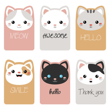 Collection of cute cards.