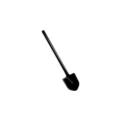 shovel icon. Garden elements. Premium quality graphic design icon. Simple love icon for websites, web design, mobile app, info graphics