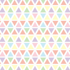 Colorful pastel triangle pattern background for vector graphic design concept idea