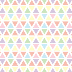 Colorful pastel triangle pattern background for vector graphic design concept idea