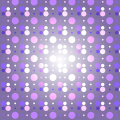 Abstract purple dots pattern for vector background design concept idea