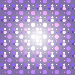Abstract purple dots pattern for vector background design concept idea