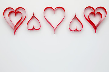 day of love and heart shape