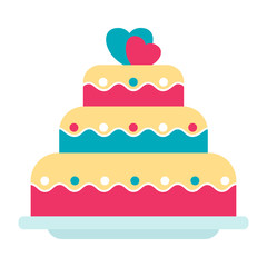wedding cake icon