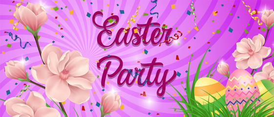 Easter banner design