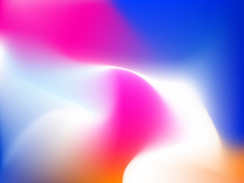 Abstract Modern Gradient  background , With Pink , Orange, Blue , Phone X  Wallpaper.