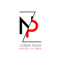 NP logo letter separated by a black zigzag line © nakigitsune-sama