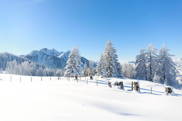 Winter in Austrian Alps