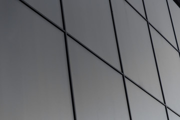 Glasfront eines Gebäudes