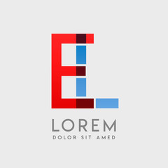 EL logo letters with 