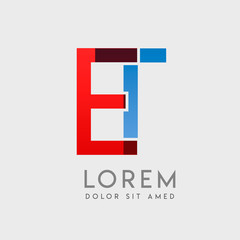 ET logo letters with 