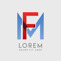 FM logo letters with 