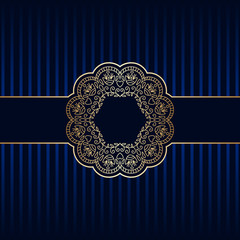 Vector vintage ornamental background.