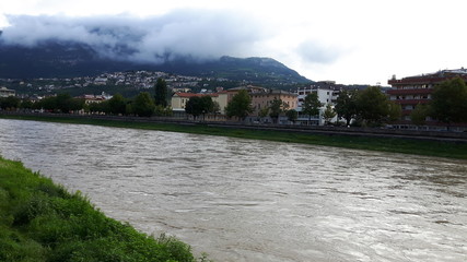 Fototapeta premium Adige from Trento