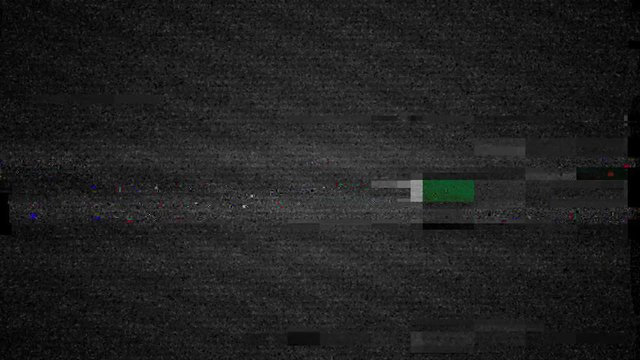 Television screen with digital damage and glitch effect, disconnected cable tv or broadcast failure background, static tv noise and pixelation
