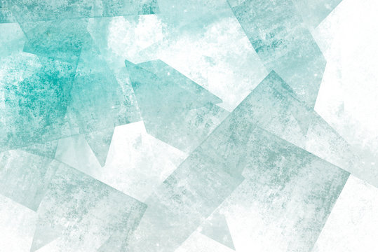 Mosaiksteine - t&uuml;rkis und wei&szlig;
Abstrakter Hintergrund Design