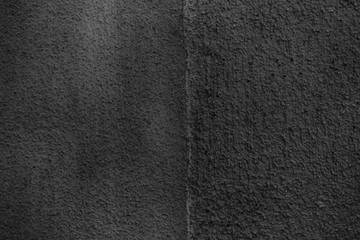 Monochrome Texture of plaster on the wall, cracked background, stone surface
