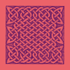 traditional Celtic pattern