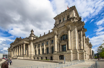 Obraz premium The Reichstag building, Berlin