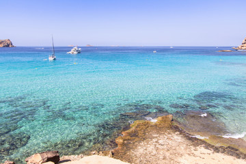 Fototapeta na wymiar Cala Conta, Ibiza island, Spain