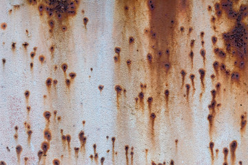 Old painted metal texture with traces of rust.