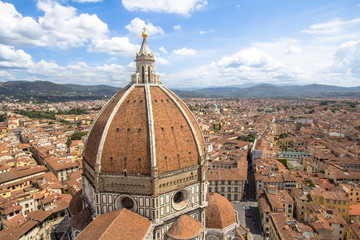 Beautiful panorama view over Florence, Italy