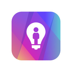 Multi-Color App Button
