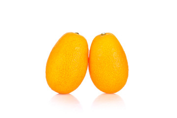  kumquat  on a white background