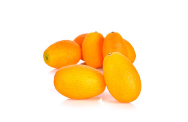  kumquat  on a white background
