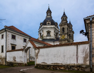 Baroque church and monastery Camaldolese in Pazaislis, Kaunas, Lithuania