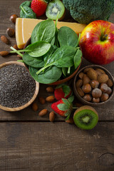 healthy food concept