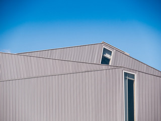 Fototapeta premium Aluminium Habitat Vertical Stripe