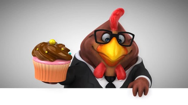 Fun chicken - 3D Animation