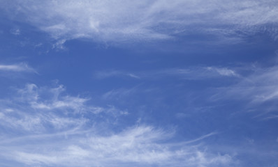 Blue sky background