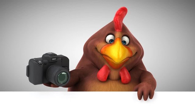 Fun chicken - 3D Animation