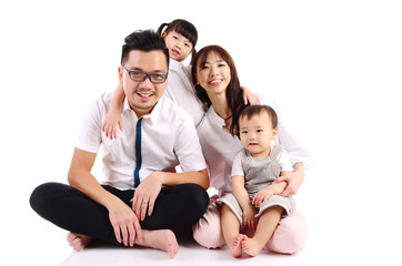 Asian family