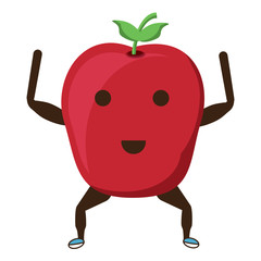 kawaii apple icon image