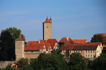 Obraz premium Rothenburg, Bayern, Deutschland
